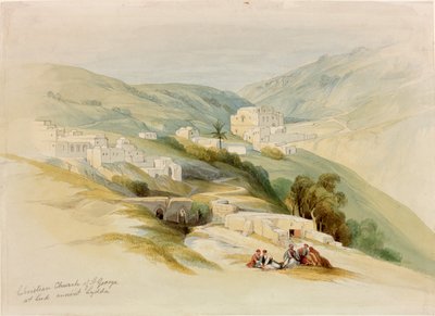 The Church of St George, Ludd, Palestine (The Ancient Lydda) by David Roberts